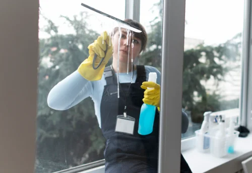Nettoyage de vitres intérieures et extérieures à Louans